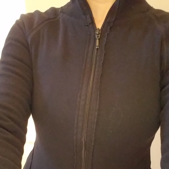 Black Zipper Jacket Small - Picture 4 of 4